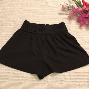 Forever 21 Boho Black Shorts w/Back Zipper